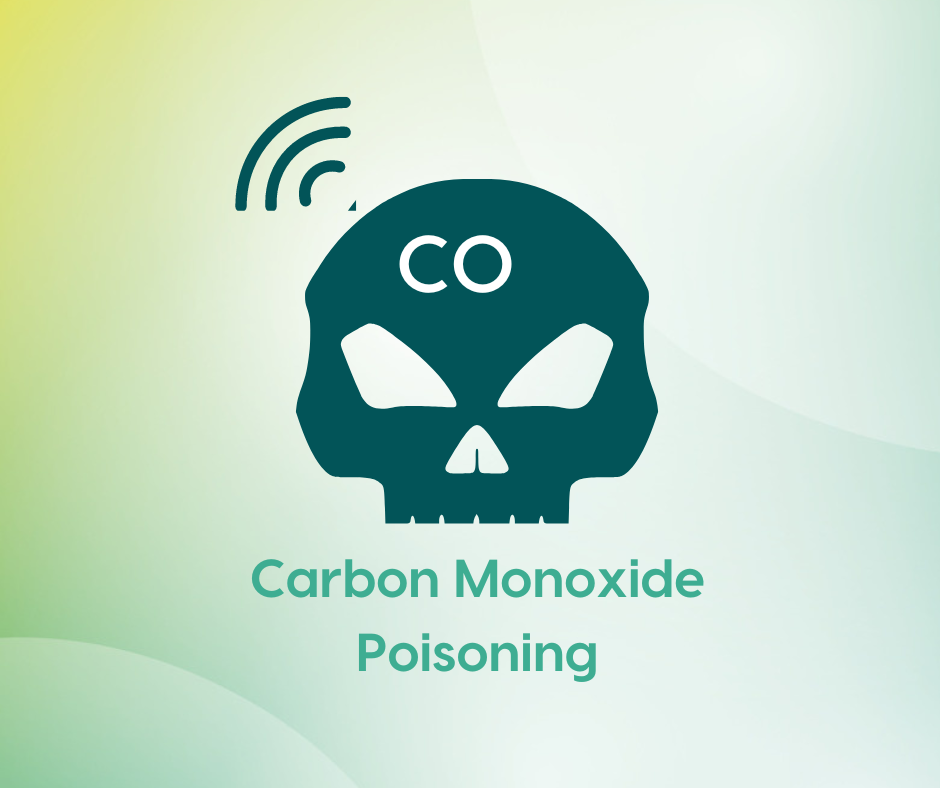How to identify carbon monoxide poisoning?
