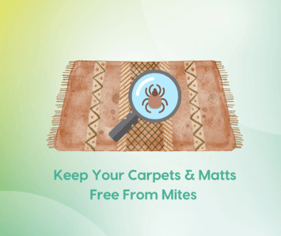 Keep your Carpets & Matts Free From Mites